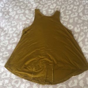 💎EUC💎 Ava Sky Tank Rhyme (Chartreuse Green)